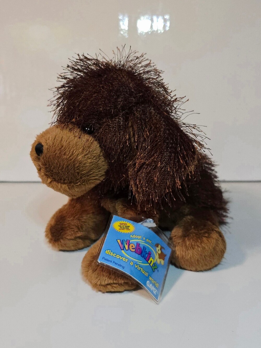 Ganz Webkinz Brown Dog Plush W/ Sealed Code Stuffed Animal HM195 (See Desc.)